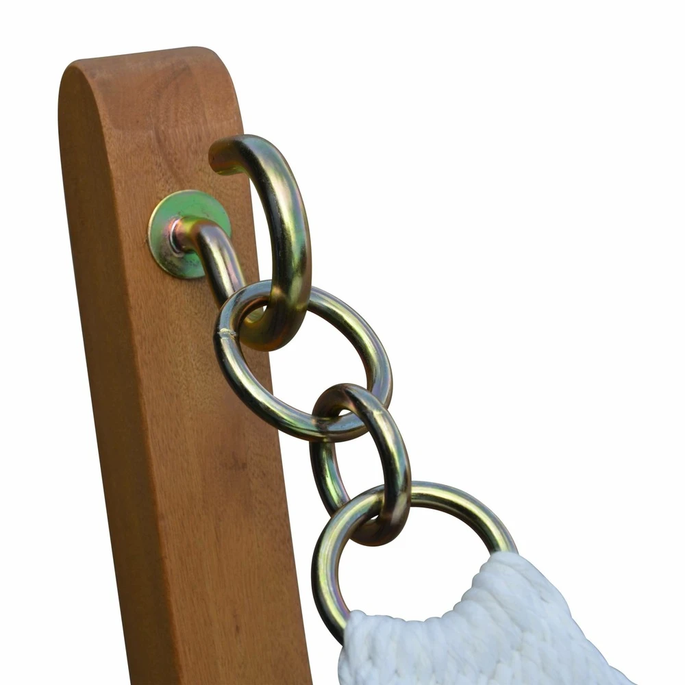 Hamac En Bois - Hamaca - Hamac 317x100cm Avec Toile En Coton 8 Hamac En Bois - Hamaca - Hamac 317x100cm Avec Toile En Coton – Image 6