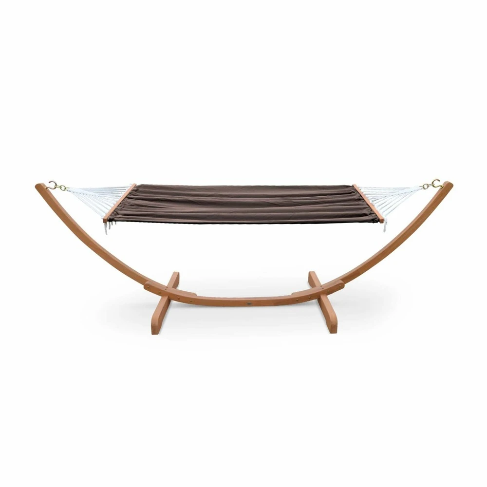 Hamac En Bois - Hamaca - Hamac 317x100cm Avec Toile En Coton 6 Hamac En Bois - Hamaca - Hamac 317x100cm Avec Toile En Coton – Image 4