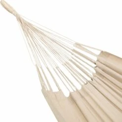 Toile De Hamac écru. 1 Personne. 100% Polycoton. 220x140cm -VIDAXL || SuperFish || Konstsmide Soldes Boutique 64627e2538c2a1.09607549