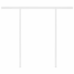 VIDAXL Auvent Automatique Avec Capteur De Vent Et Led 3,5x2,5 M Crème -VIDAXL || SuperFish || Konstsmide Soldes Boutique 646716152ac4d4.29851109