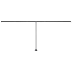 VIDAXL Auvent Manuel Rétractable Sur Pied 500x350 Cm Bleu/blanc -VIDAXL || SuperFish || Konstsmide Soldes Boutique 64671616b6b763.73158530