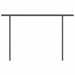 VIDAXL Auvent Automatique Rétractable Poteaux 4x3,5 M Orange Marron -VIDAXL || SuperFish || Konstsmide Soldes Boutique 64671619d0c750.87661256