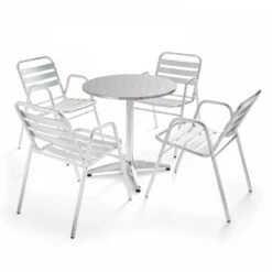 Plateau Rond En Aluminium ø60 Cm -VIDAXL || SuperFish || Konstsmide Soldes Boutique 646bb2e24bce20.20155701