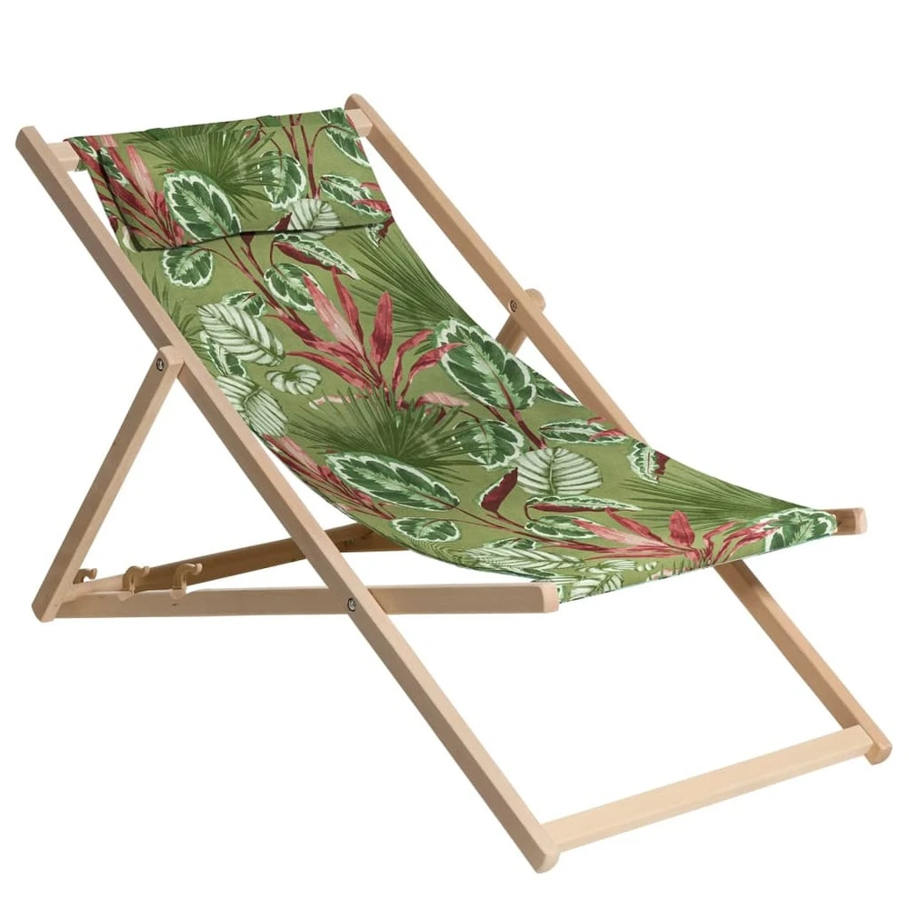 Madison Chaise De Plage En Bois Cala 55x90x87 Cm Vert 3 Madison Chaise De Plage En Bois Cala 55x90x87 Cm Vert