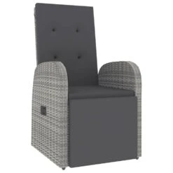 VIDAXL Ensemble De Salon De Jardin 2 Pcs Gris Poly Rotin Et Acacia -VIDAXL || SuperFish || Konstsmide Soldes Boutique 646d143d4cd121.21491944