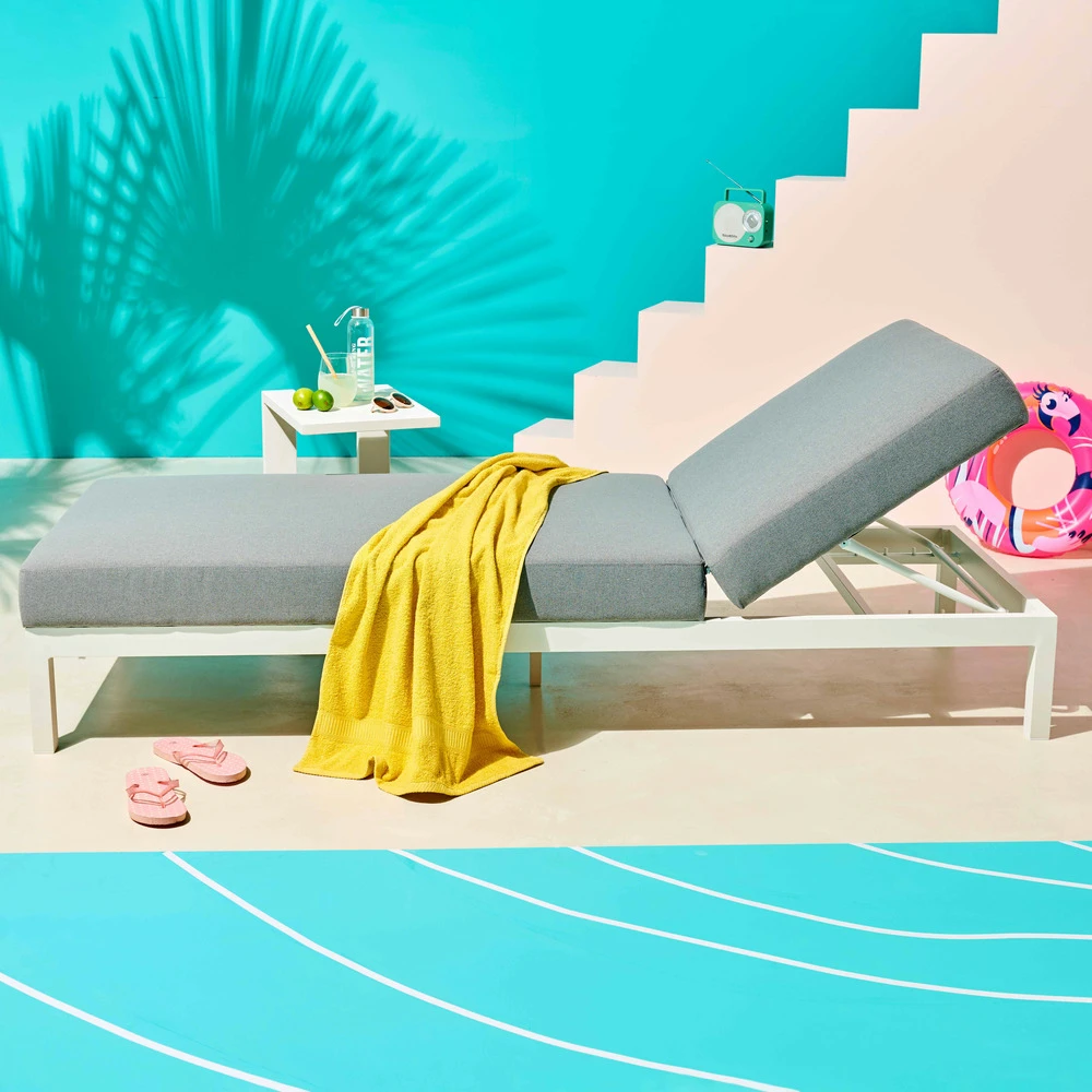 Bain De Soleil En Aluminium Blanc 7 Bain De Soleil En Aluminium Blanc – Image 5