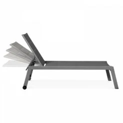 Lot De 2 Bains De Soleil En Aluminium Gris -VIDAXL || SuperFish || Konstsmide Soldes Boutique 646e0128216089.82245625