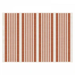 Tapis D'extérieur En Polypropylène 200 X 290 Cm Terracotta