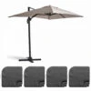Parasol Déporté 2x3 M Et 4 Dalles à Remplir Aluminium Taupe 1 Parasol Déporté 2x3 M Et 4 Dalles à Remplir Aluminium Taupe -VIDAXL || SuperFish || Konstsmide Soldes Boutique 646e58dd4cef62.95509276