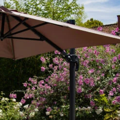 Parasol Déporté 2x3 M Et 4 Dalles Lestées Aluminium Taupe -VIDAXL || SuperFish || Konstsmide Soldes Boutique 646e58e2e97bd9.81318638