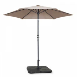 Parasol Droit Inclinable 3m Et 4 Dalles à Lester Remplissables Taupe -VIDAXL || SuperFish || Konstsmide Soldes Boutique 646e591358e097.31998204