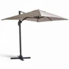 Parasol Déporté 2x3m En Aluminium Taupe -VIDAXL || SuperFish || Konstsmide Soldes Boutique 646e5919d1a9e2.66475096