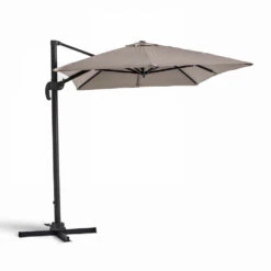 Parasol Déporté 2x3m En Aluminium Taupe -VIDAXL || SuperFish || Konstsmide Soldes Boutique 646e5919e2a9d5.38447340