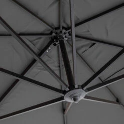 Parasol Déporté 3x4m Et 4 Dalles Lestées Aluminium Gris Anthracite -VIDAXL || SuperFish || Konstsmide Soldes Boutique 646e591e571fa2.32370107
