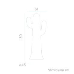 Lampadaire Cactus Pancho Batterie Rechargeable Led Rgb Avec Télécommande Hauteur 140cm -VIDAXL || SuperFish || Konstsmide Soldes Boutique 646f525537f334.36756513