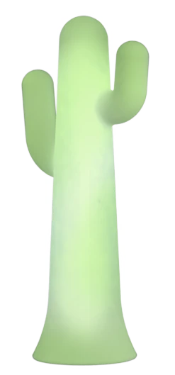Lampadaire Cactus Pancho Batterie Rechargeable Led Rgb Avec Télécommande Hauteur 140cm