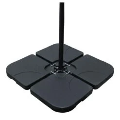 Oahu - Lot De 4 Dalles Carrées - Bases De Lestage Pour Parasol Pied En Croix - Remplissage Sable Ou Eau -VIDAXL || SuperFish || Konstsmide Soldes Boutique 646f5505dc2812.82484839