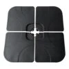 Oahu - Lot De 4 Dalles Carrées - Bases De Lestage Pour Parasol Pied En Croix - Remplissage Sable Ou Eau -VIDAXL || SuperFish || Konstsmide Soldes Boutique 646f5505ed90b5.10875079