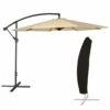 Oahu - Parasol Déporté Rond Diamètre 3 Mètres - Acier - Housse De Rangement - Protection Uv - Ouverture Facile -VIDAXL || SuperFish || Konstsmide Soldes Boutique 646f550b476bc8.34102949
