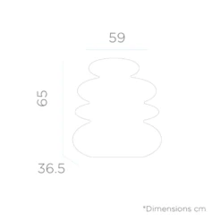 Lampe Balans 70 En Forme De Galets Zen Lumière Blanche Froide Par Câble Hauteur 70cm 8 Lampe Balans 70 En Forme De Galets Zen Lumière Blanche Froide Par Câble Hauteur 70cm -VIDAXL || SuperFish || Konstsmide Soldes Boutique 646fa6769a03c9.14985060