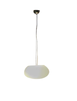 Suspension Petra 40 Ovale 40x29x20cm - Blanc