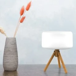 Lampe De Table Chloe 35 Trépied En Bois Batterie Rechargeable Led Rgb Avec Télécommande Hauteur 36cm -VIDAXL || SuperFish || Konstsmide Soldes Boutique 646fa678f0b8d4.75777673