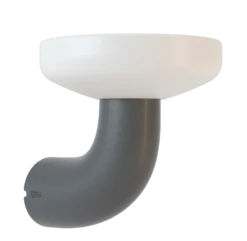 Applique Murale Solaire Paquita Wall Lumière Blanche Froide 3 Modes Détecteur De Mouvement Et Crépusculaire 34,6x29x31,7cm