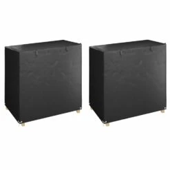 VIDAXL Housses De Balancelle 2 Pcs 8 œillets 125x90x135/165 Cm Pe