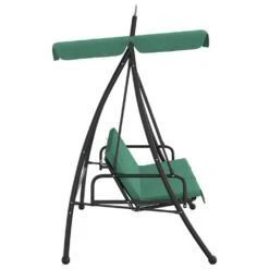 VIDAXL Balancelle De Jardin Avec Auvent Vert 198 Cm Tissu Et Acier -VIDAXL || SuperFish || Konstsmide Soldes Boutique 646fad87b77a11.18600636