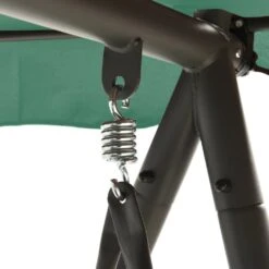 VIDAXL Balancelle De Jardin Avec Auvent Vert 198 Cm Tissu Et Acier -VIDAXL || SuperFish || Konstsmide Soldes Boutique 646fad87cb36d5.93961544