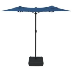 VIDAXL Parasol à Double Tête Avec Led Bleu Azuré 316x240 Cm -VIDAXL || SuperFish || Konstsmide Soldes Boutique 6470a72f19ea96.55337710