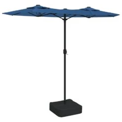 VIDAXL Parasol à Double Tête Avec Led Bleu Azuré 316x240 Cm -VIDAXL || SuperFish || Konstsmide Soldes Boutique 6470a72f1f8691.12955200