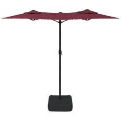 VIDAXL Parasol à Double Tête Avec Led Rouge Bordeaux 316x240 Cm -VIDAXL || SuperFish || Konstsmide Soldes Boutique 6470a733190f99.62332197