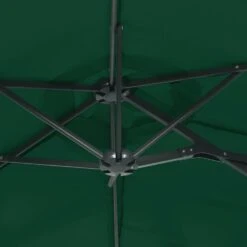 VIDAXL Parasol à Double Tête Vert 316x240 Cm -VIDAXL || SuperFish || Konstsmide Soldes Boutique 6470a7365bf3b6.64410115
