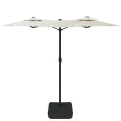 VIDAXL Parasol à Double Tête Avec Led Blanc Sable 316x240 Cm -VIDAXL || SuperFish || Konstsmide Soldes Boutique 6470a737367e23.06311094
