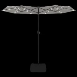 VIDAXL Parasol à Double Tête Avec Led Blanc Sable 316x240 Cm -VIDAXL || SuperFish || Konstsmide Soldes Boutique 6470a73739fa93.25516591