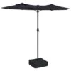 VIDAXL Parasol à Double Tête Noir 316x240 Cm -VIDAXL || SuperFish || Konstsmide Soldes Boutique 6470a7380f3562.39193574