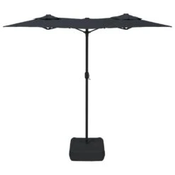 VIDAXL Parasol à Double Tête Noir 316x240 Cm -VIDAXL || SuperFish || Konstsmide Soldes Boutique 6470a73815a2a2.92358543