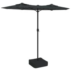 VIDAXL Parasol à Double Tête Anthracite 316x240 Cm