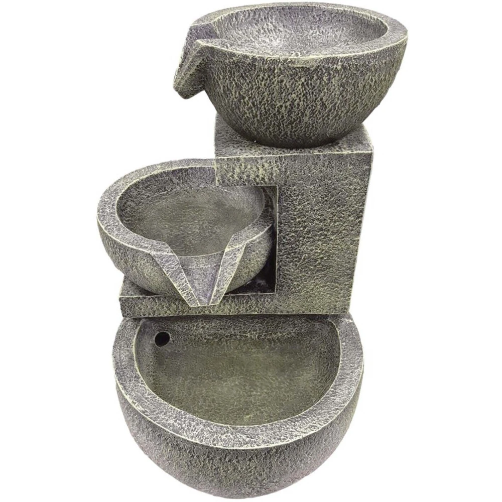 Fontaine Solaire En Résine Cascade Genoa 5 Fontaine Solaire En Résine Cascade Genoa – Image 3