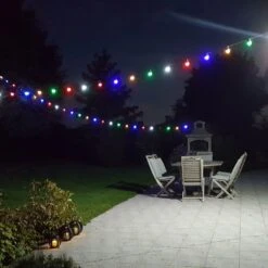 Guirlande Guinguette B22 Blanc Chaud - 10m - 10 Ampoules Interchangeables - Ip44 - Chromex -VIDAXL || SuperFish || Konstsmide Soldes Boutique 647890712daa12.37698107