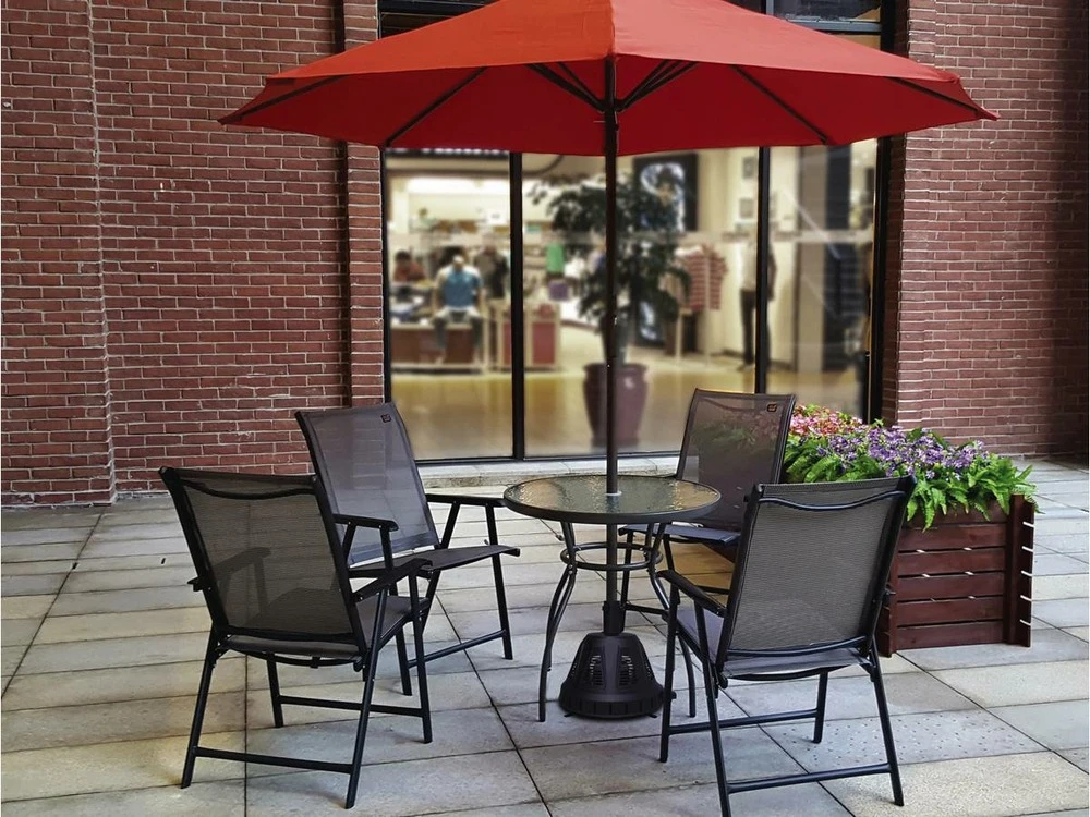 Pied Chauffant De Parasol "colas" 1500w - Noir 4 Pied Chauffant De Parasol "colas" 1500w - Noir – Image 2