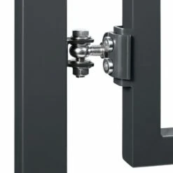 Portillon Barreaudé Acier Galvanisé Passage 1m Gris Anthracite H 1m20 -VIDAXL || SuperFish || Konstsmide Soldes Boutique 64793f59665846.33367131