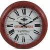 Horloge Ancienne Murale Eau Quinine Tonique Métal Rouge-bordeaux 47cm -VIDAXL || SuperFish || Konstsmide Soldes Boutique 6479de19184810.01683767