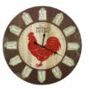 Horloge Ancienne Murale Bistrot Le Coq 58cm - Bois - Marron -VIDAXL || SuperFish || Konstsmide Soldes Boutique 6479de1a76efc2.48947272
