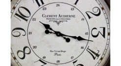 Grande Horloge Ancienne Murale Clément Audierne Métal Blanc 70cm -VIDAXL || SuperFish || Konstsmide Soldes Boutique 6479de1d111460.35708001