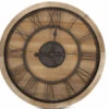 Grande Horloge Ancienne Bois Métal Marron 60x3x60cm - Bois, Métal -VIDAXL || SuperFish || Konstsmide Soldes Boutique 6479de231a3a21.07992066