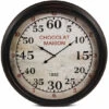 Horloge Ancienne Murale Chocolat Maison Métal Blanc 62cm -VIDAXL || SuperFish || Konstsmide Soldes Boutique 6479de27109302.20222891