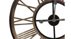 Grande Horloge Ancienne Fer Forge Marron 60x3x60cm - Fer Forgé -VIDAXL || SuperFish || Konstsmide Soldes Boutique 6479de27de15a2.09816886