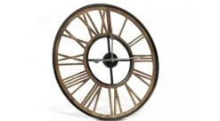 Grande Horloge Ancienne Fer Forge Marron 60x3x60cm - Fer Forgé -VIDAXL || SuperFish || Konstsmide Soldes Boutique 6479de27e5a8d7.04340489